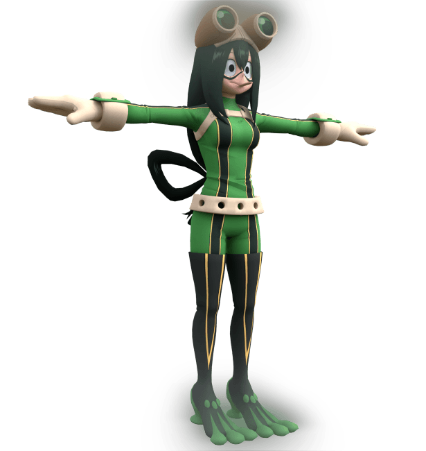 Tsuyu Asui 3d model