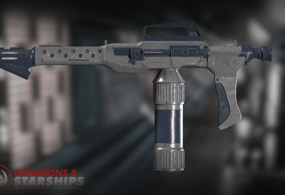 M240 Incinerator Unit - Aliens 3d model