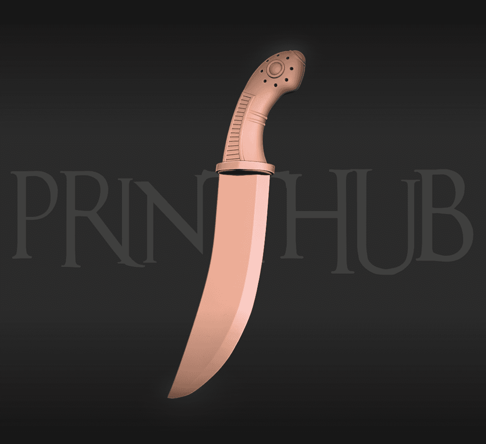 One piece ace dagger 3d model