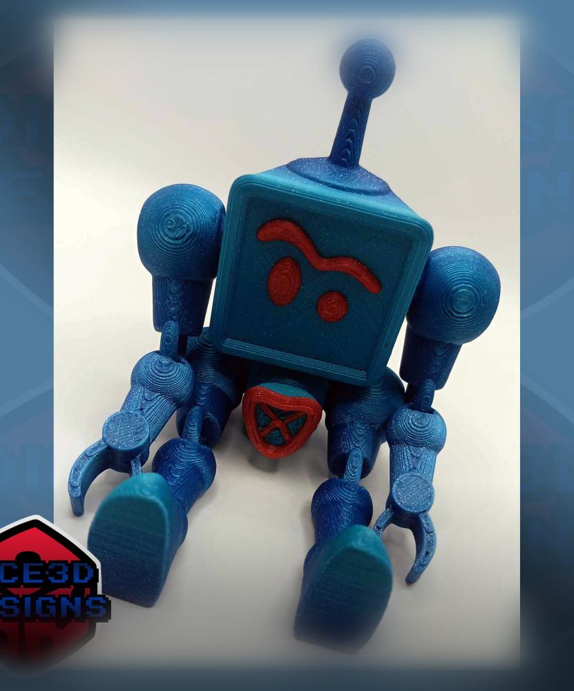 Teledroid Flexi - Happy 3d model