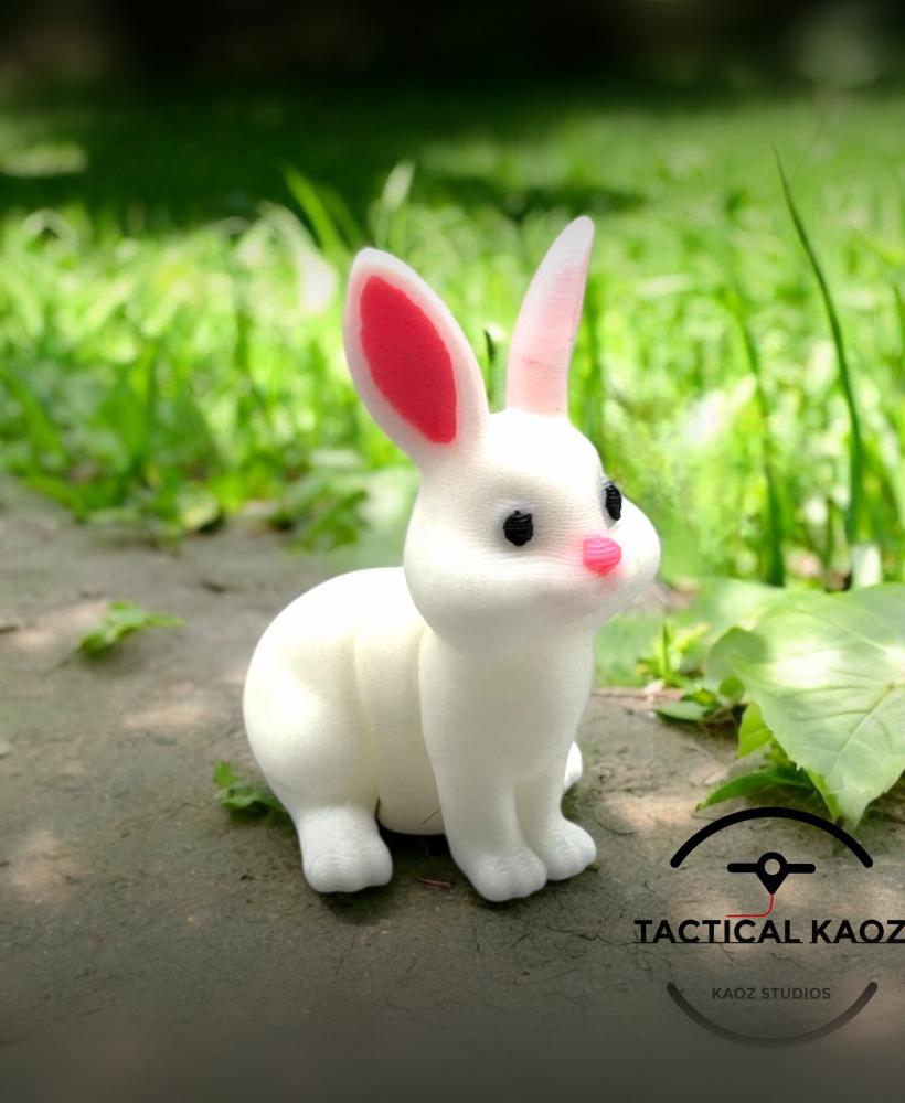 Bunny Flexy - Articulating Bunny  3d model