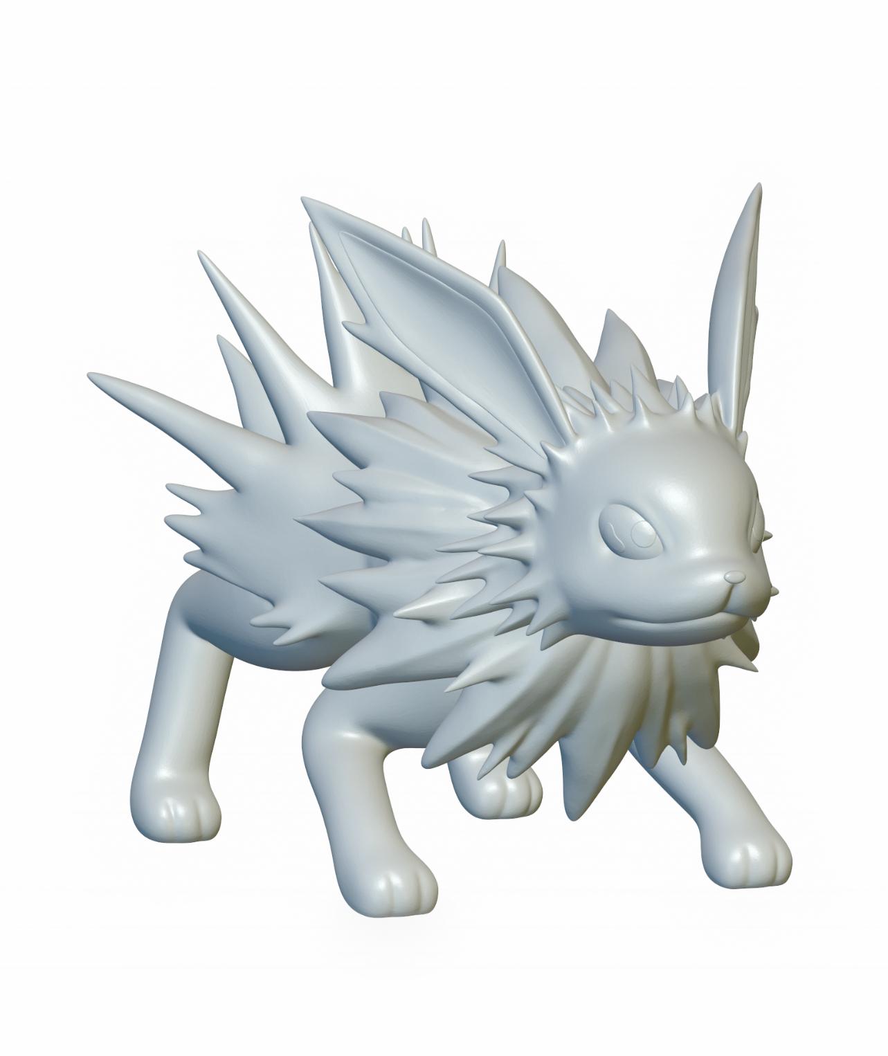 Pokemon Jolteon #135 - Optimized for 3D Printing 3d model