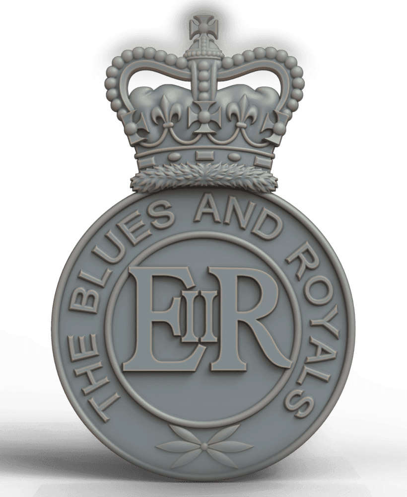 2420. BRITISH BLUES AND ROYALS CAVALRY REGIMENT.STL 3d model