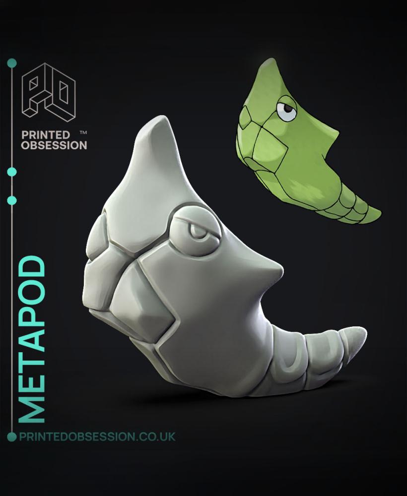 Metapod - Pokemon - Fan Art 3d model