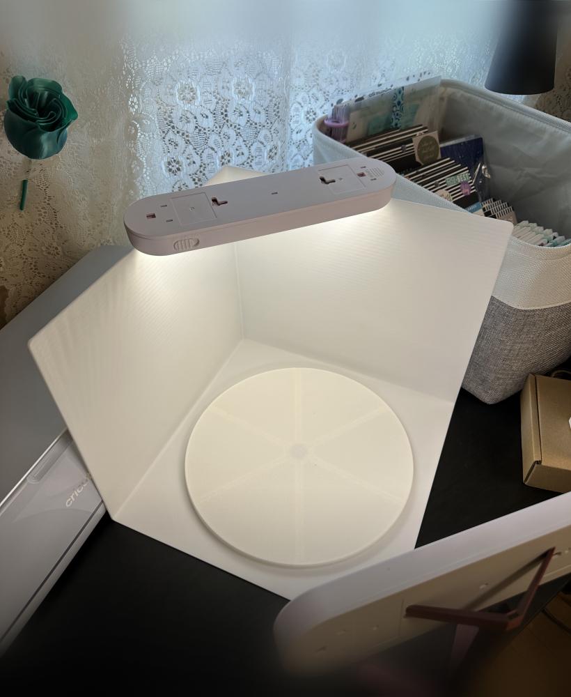 XL Light Box With Turn Table.stl 3d model