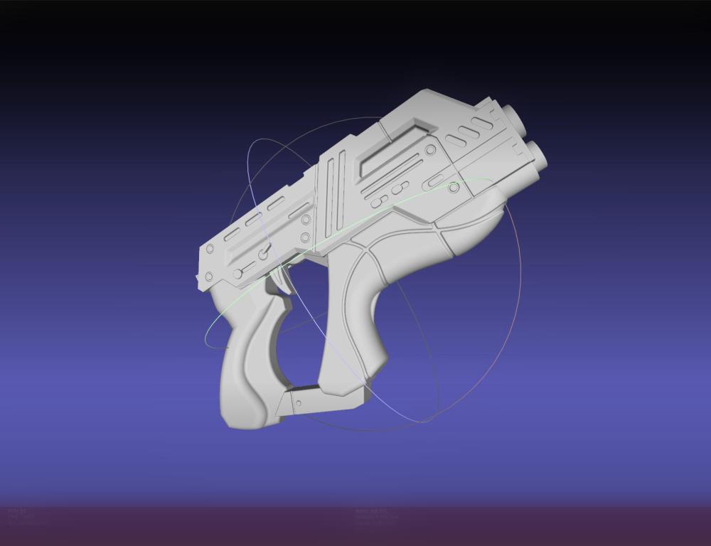 Mass Effect M6 Pistol 3d model