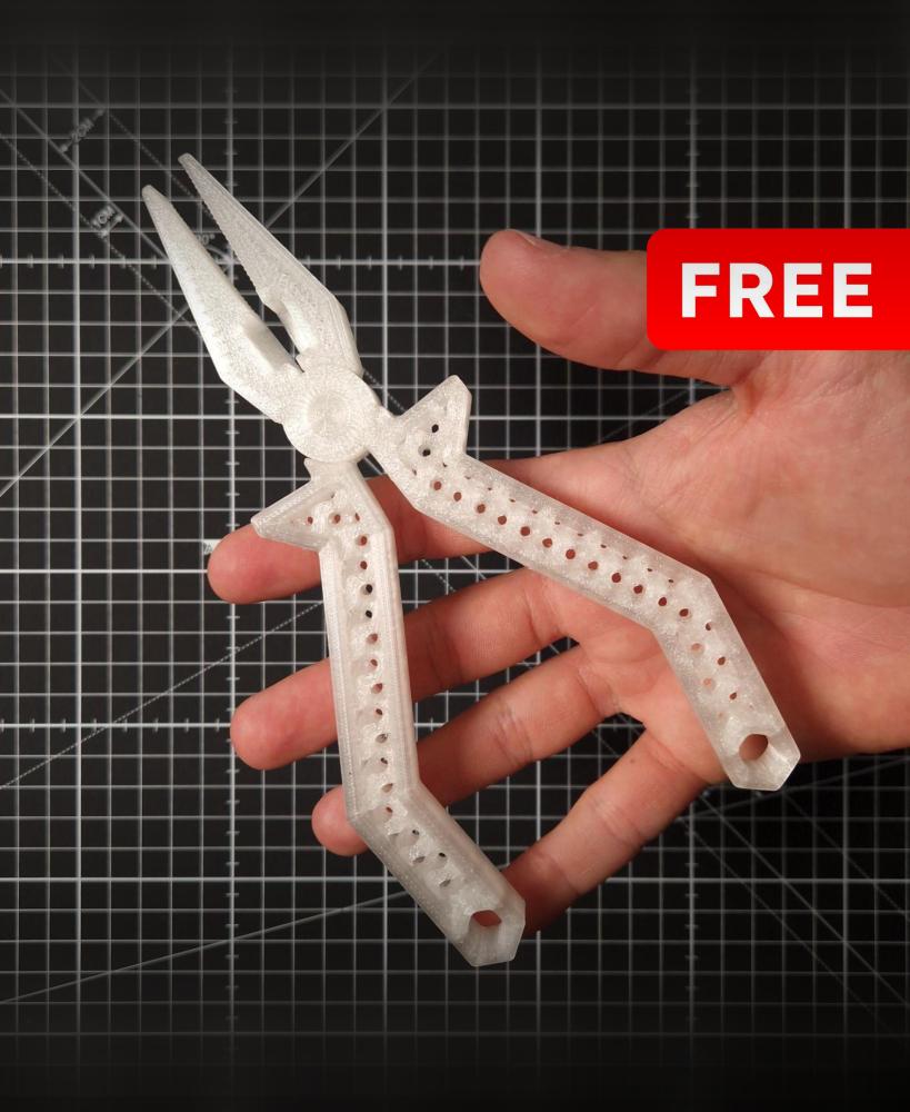 Pliers - 3D printable tool 3d model