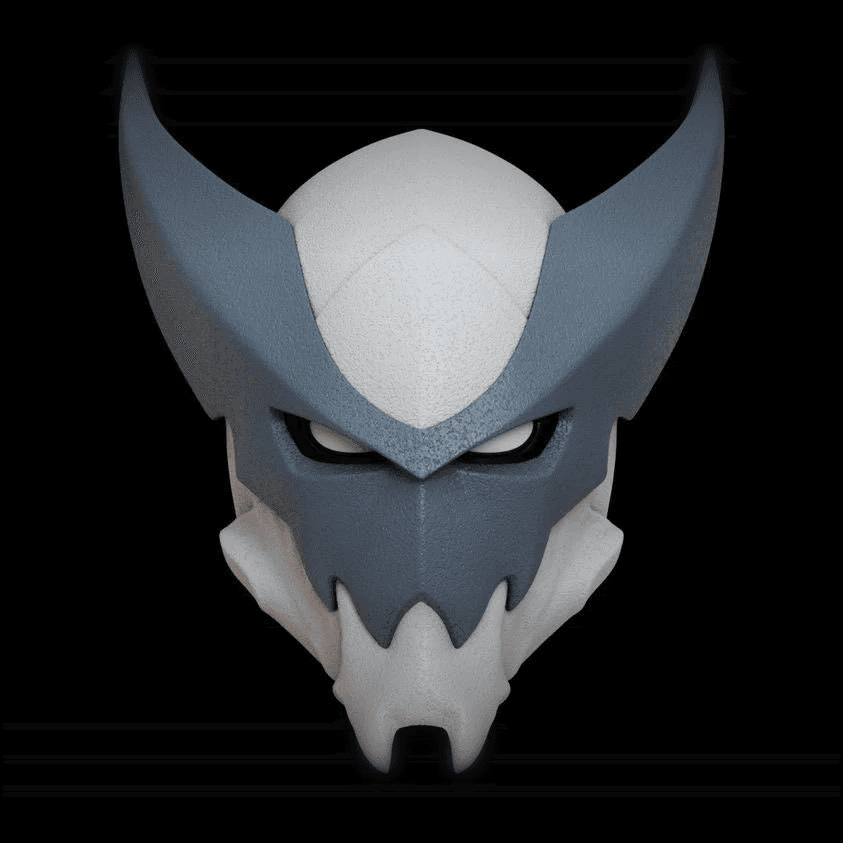 Poison Wolverine Helmet 3D Print File STL 3d model