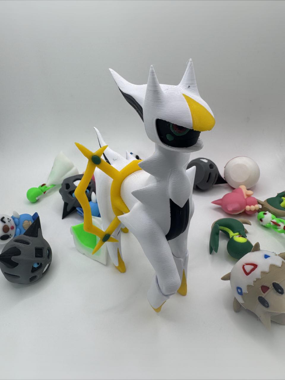 Arceus Pokemon (3MF included) 3d model