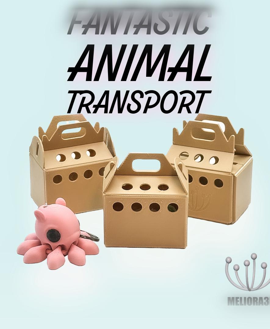 M3D - Fantastic Animal Transport Container (Personal Use) 3d model