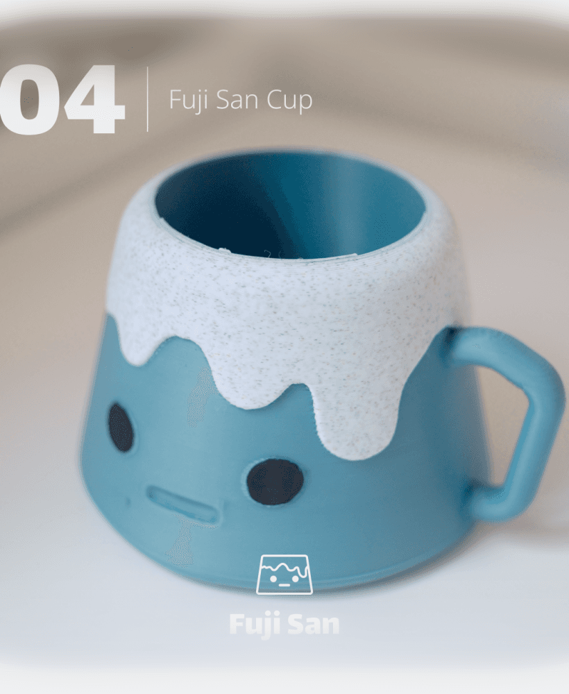 Fuji Mountain Cup | Fuji San | Mr Fuji | 3d model