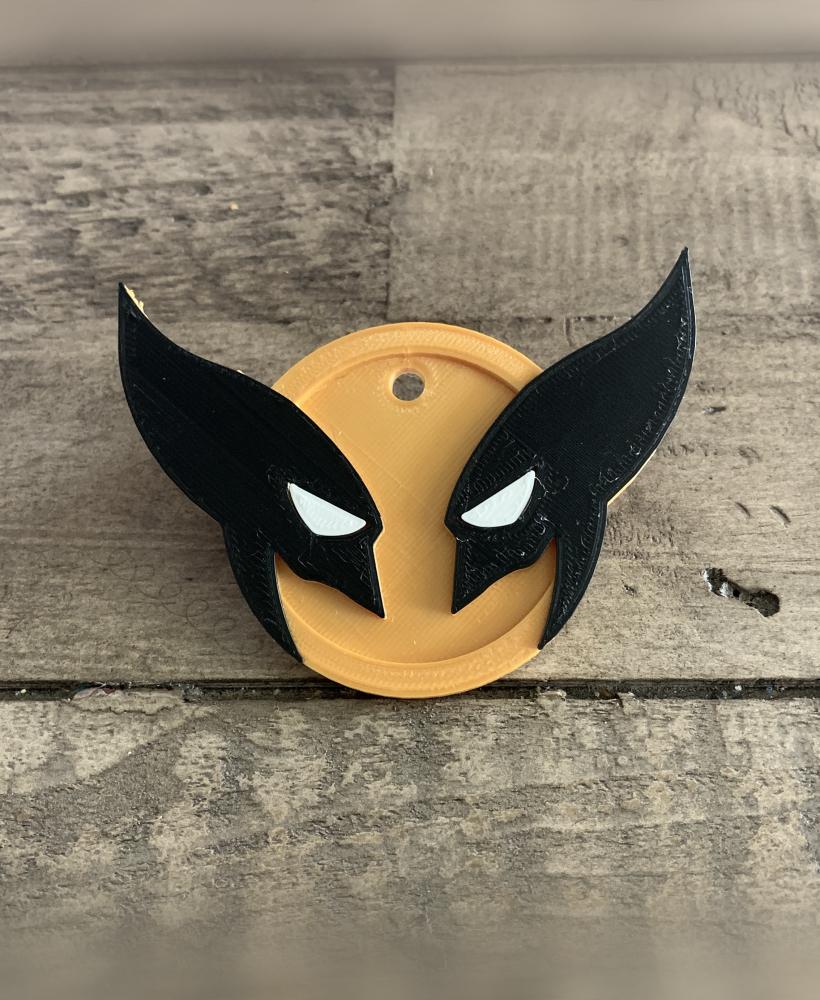 Wolverine keychain 3d model