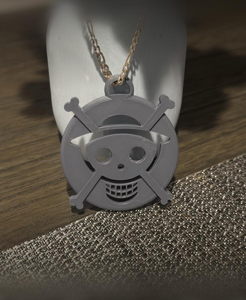 Strawhat Necklace 3d model