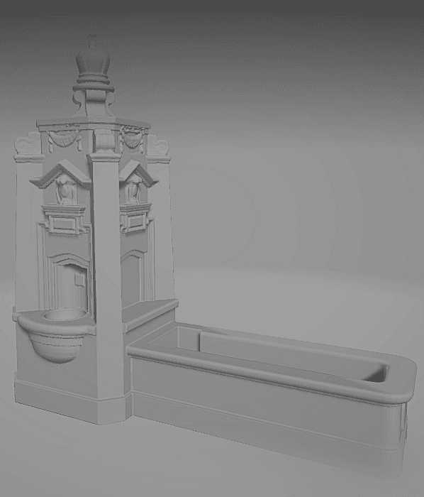 Lickey Water Trough 3d model