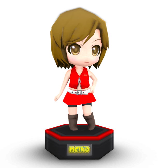 Meiko Figurine 3d model