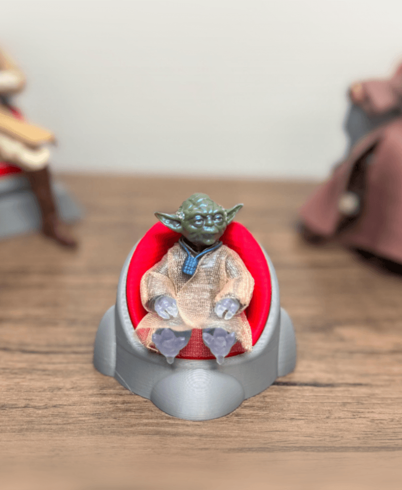 Yoda Jedi Council Chair 3d model