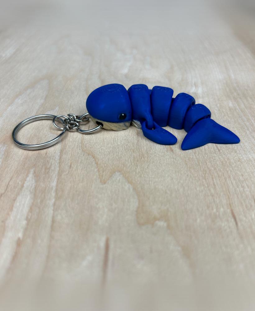 Whale Keychain 3d model