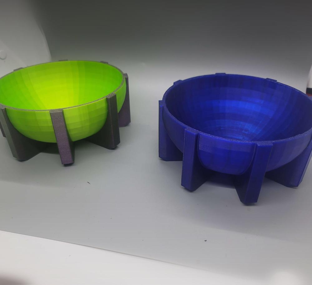 FHW petg anti-tip bowl 3d model