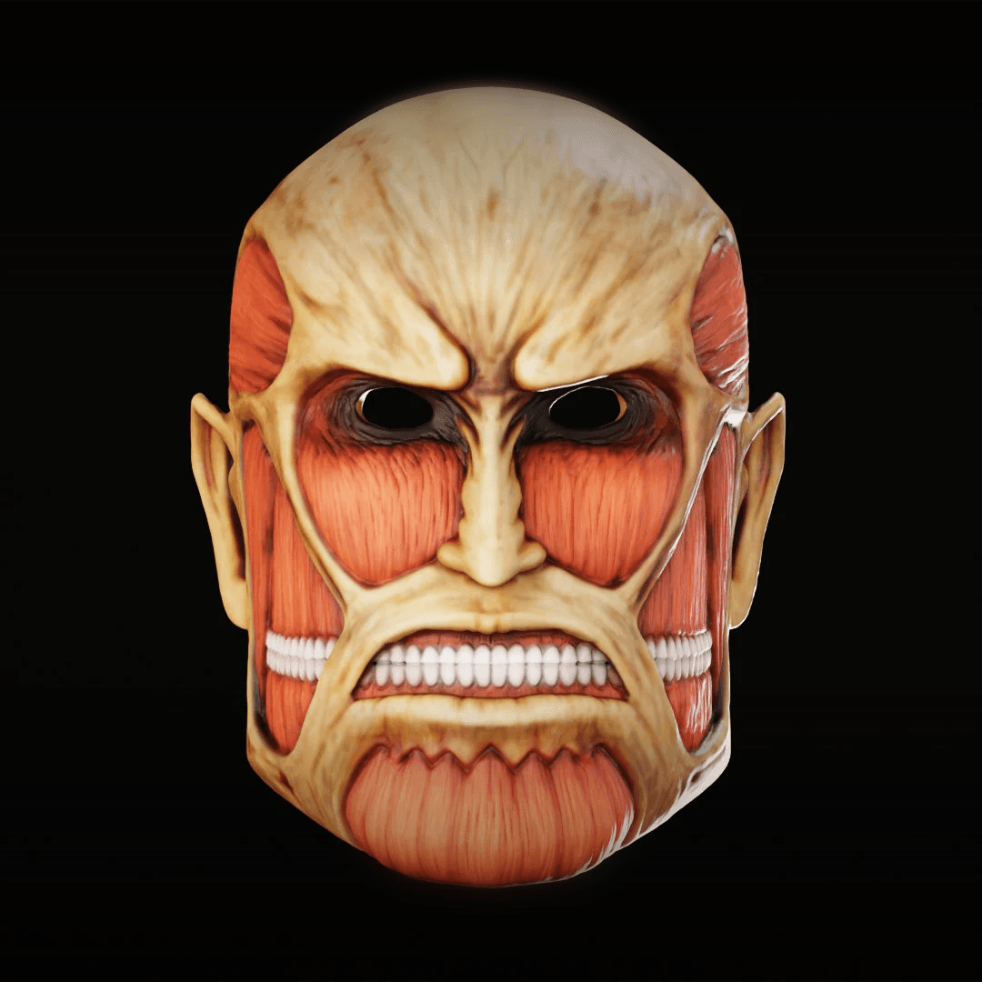 Colossal Titan Mask 3d Print File STL 3d model