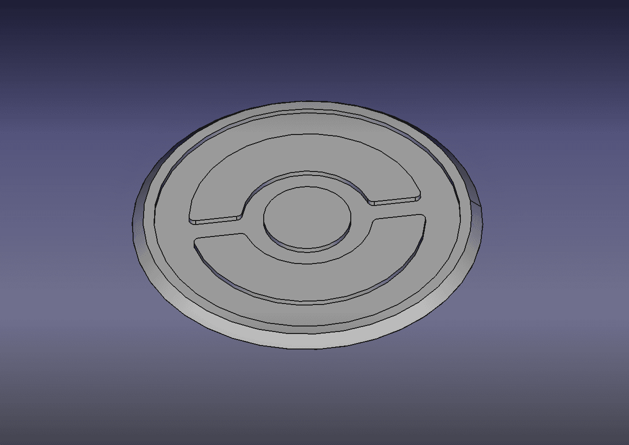 Star Wars Legion POI Token 3d model