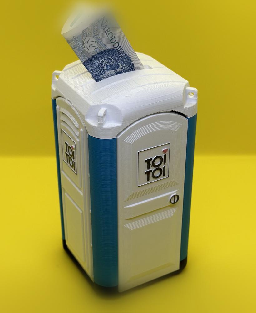 TOI TOI piggy bank 3d model