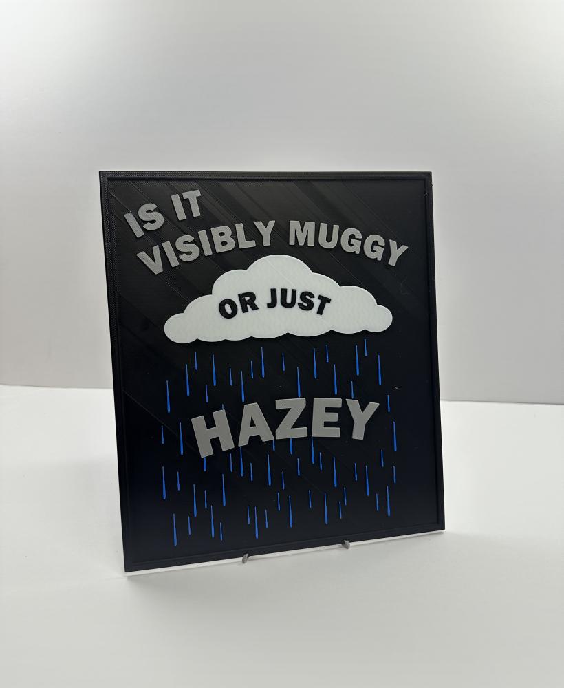 Hazey Sign 3d model