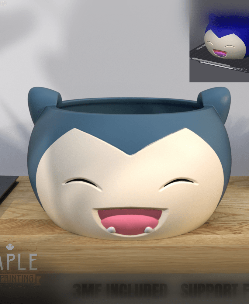 Snorlax Candy Bowl - Halloween - Pokemon 3d model