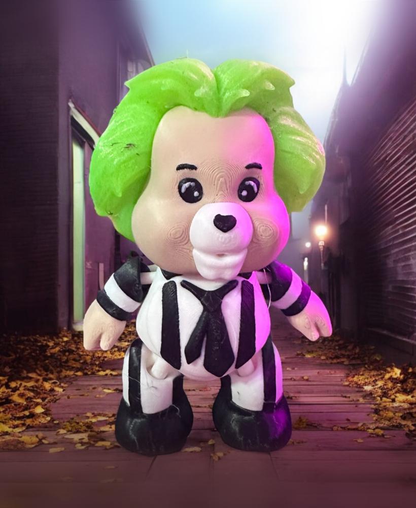 BEETLEJUICE, BEETLEJUICE, BEETLEJUICE... flexi, care bear 3d model