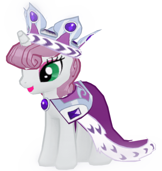 My Little Pony Princess Platinum 3d model