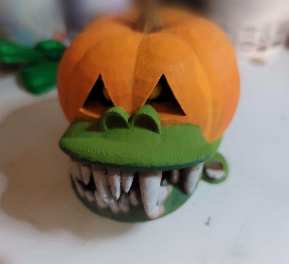 FHW: Oxchan/ Zorblin Gerb in pumpkin costume 3d model