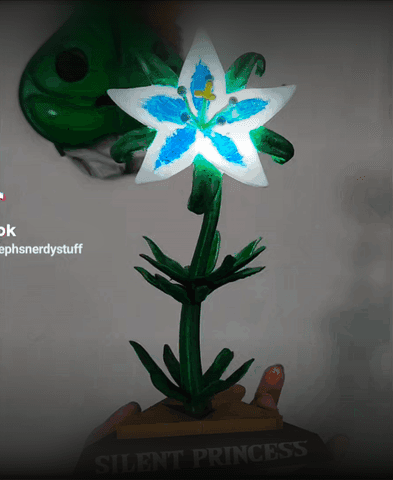 THE SILENT PRINCESS FLOWER FROM ZELDA TEARS OF THE KINDGDOM 3d model