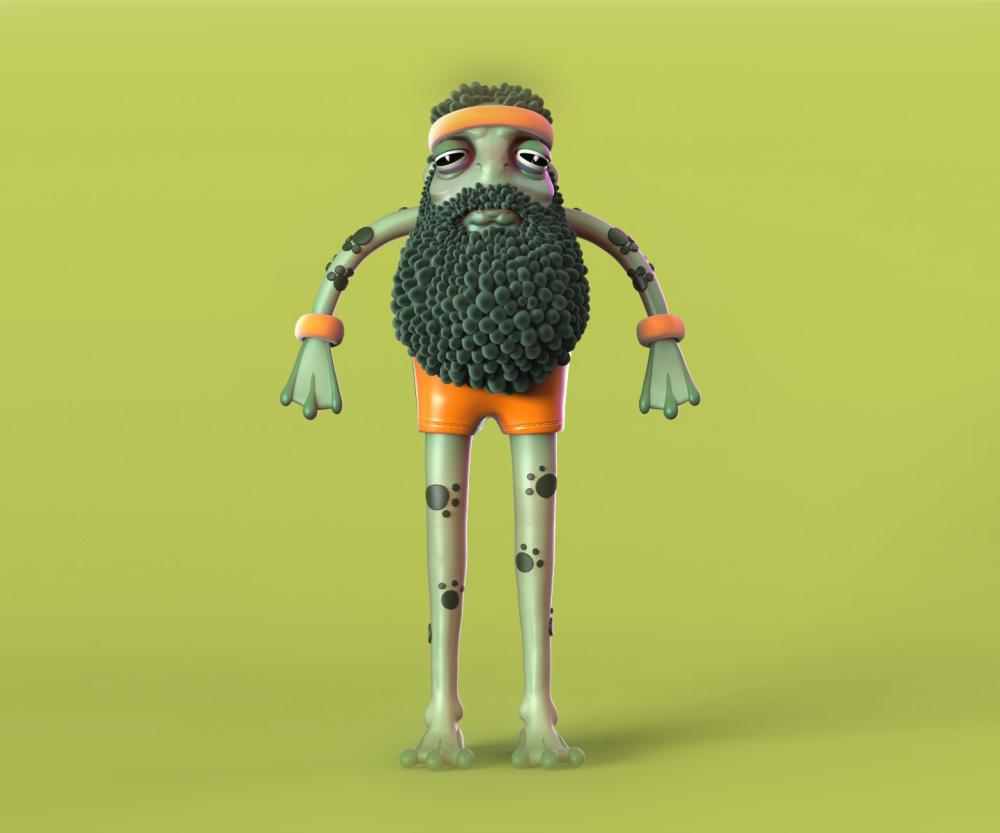 Long Legged Larry - Aesop Rock 3d model