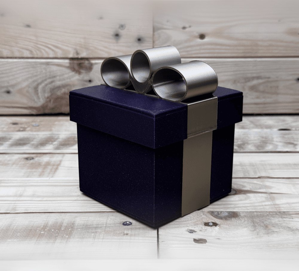 Large Gift Box 3d model