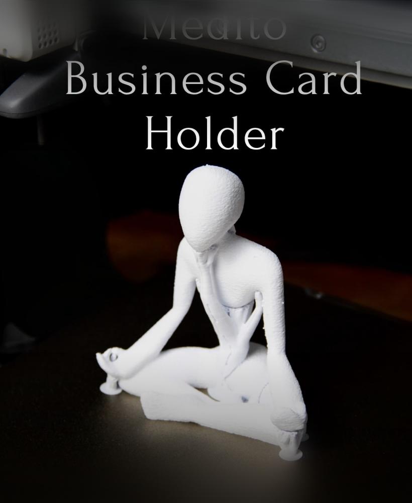 Medito - Business Card Holder 3d model