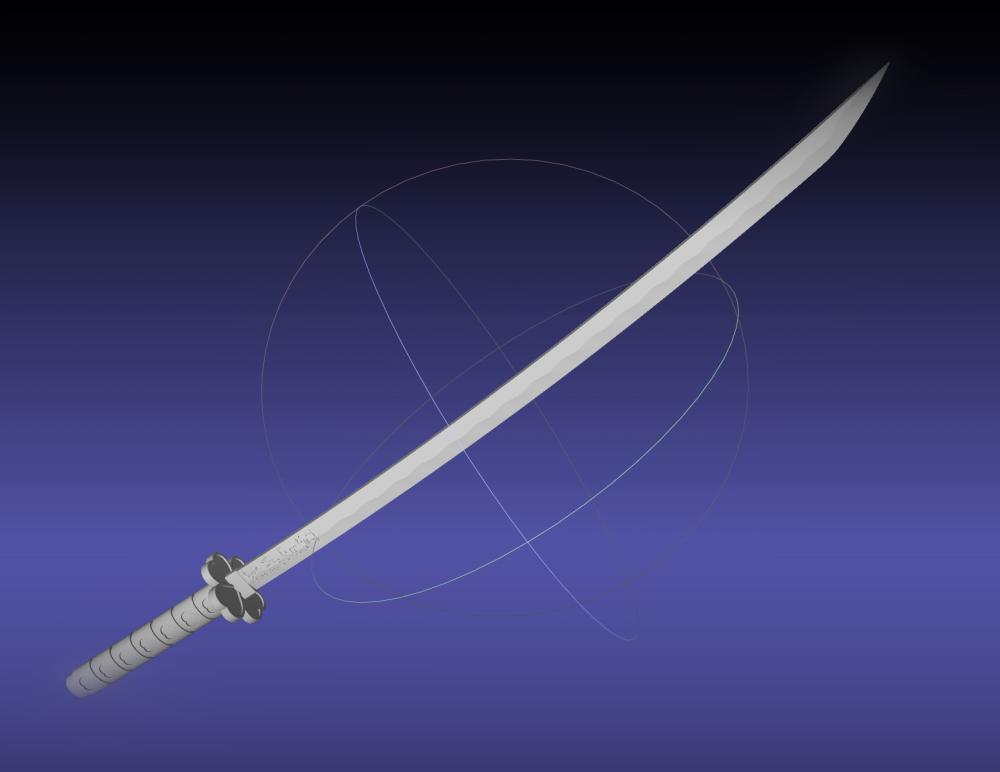 Demon Slayer Mitsuri Katana 3d model