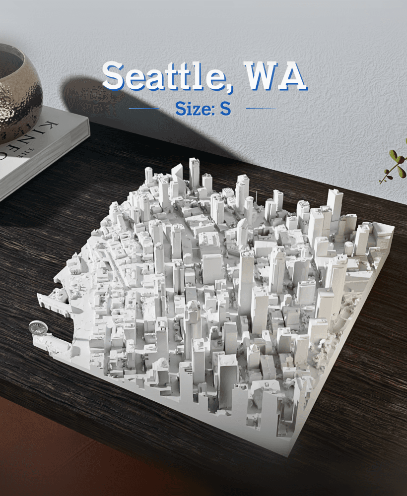 Seattle, WA - Small 3d model