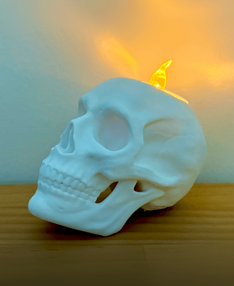 Skull Candle 3d model