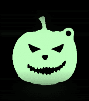 halloween keychain 1 3d model