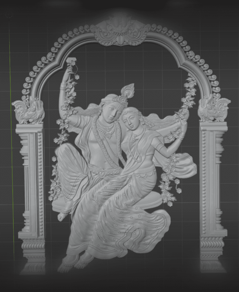 radha rani.fbx 3d model