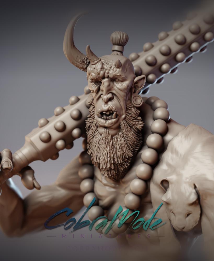 Ogre Demon Giant - Kyokotsu, Oni Behemoth 3d model