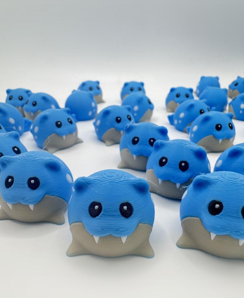 Spheal Pokemon (no support, 3mf included)  3d model