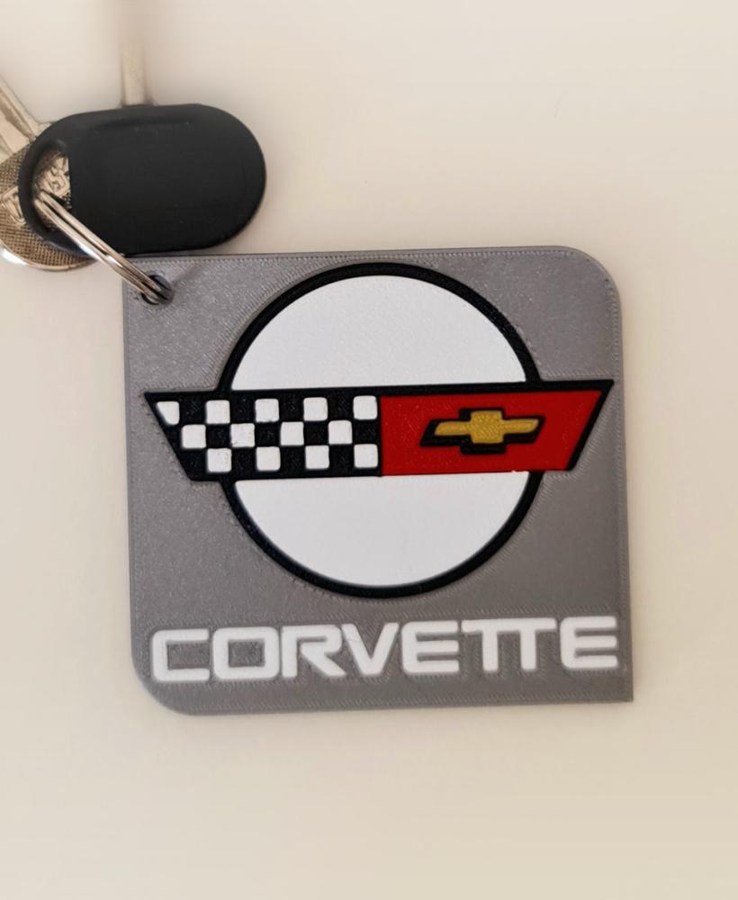 Keychain: Corvette I 3d model