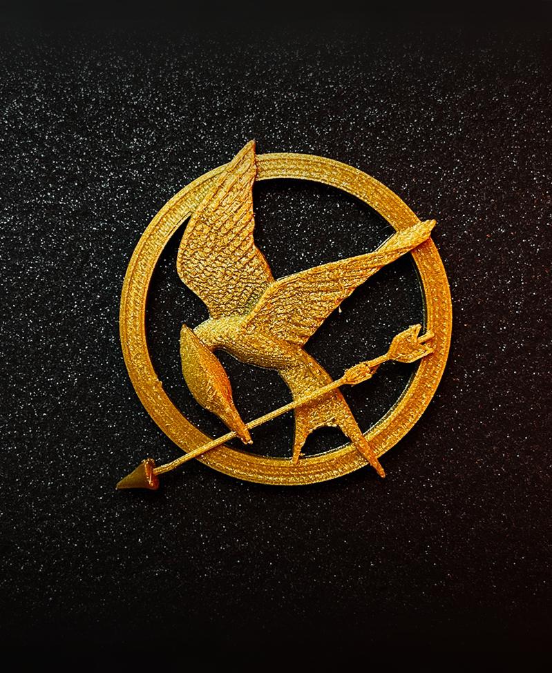 Mockingjay Pin – Hunger Games 3d model