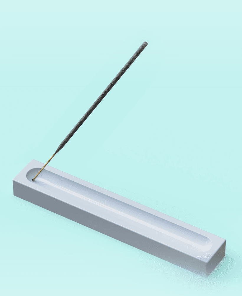 Incense Holder Tray 3d model