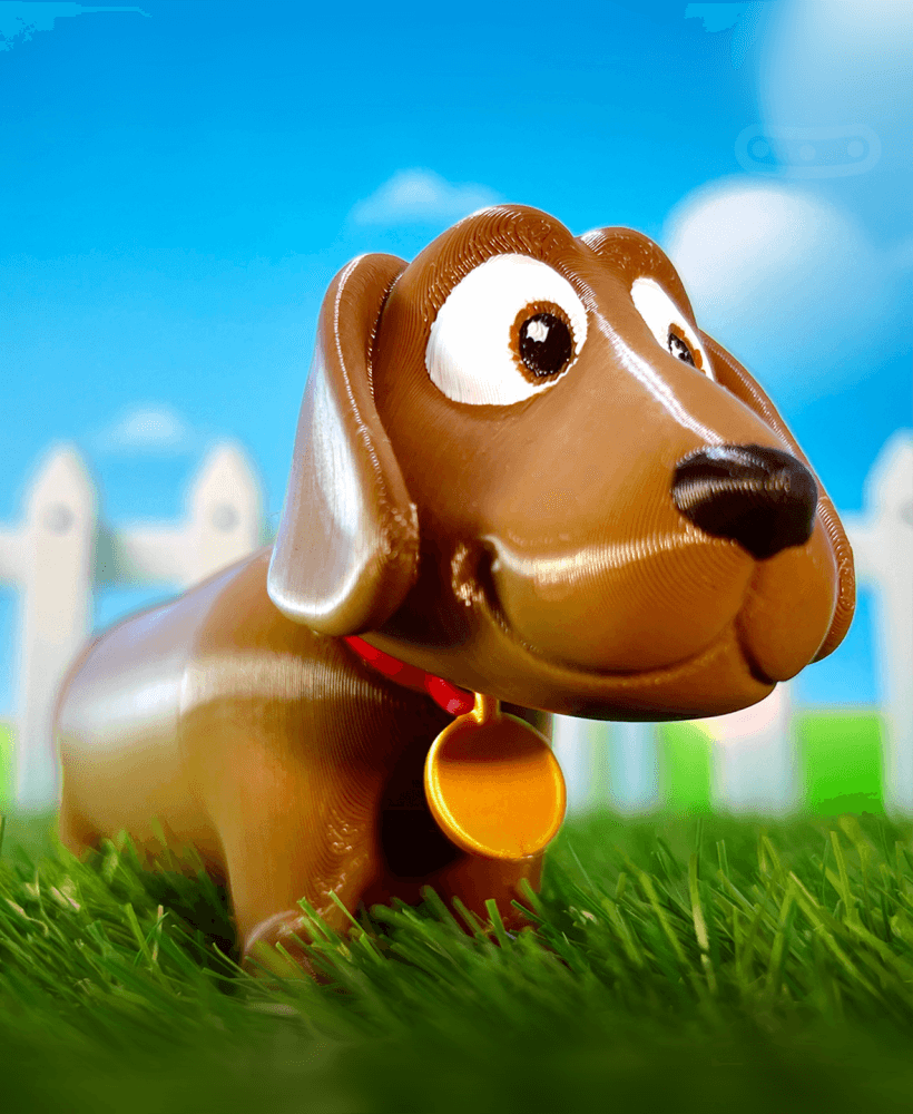 Puppy Puzzle 3d model