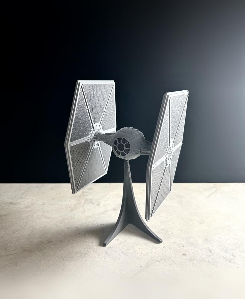 Tie Fighter Kit (No Support, No AMS, No Glue) 3d model