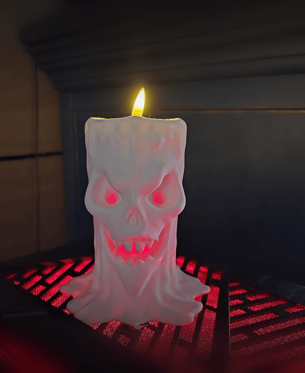 Evil candle 3d model