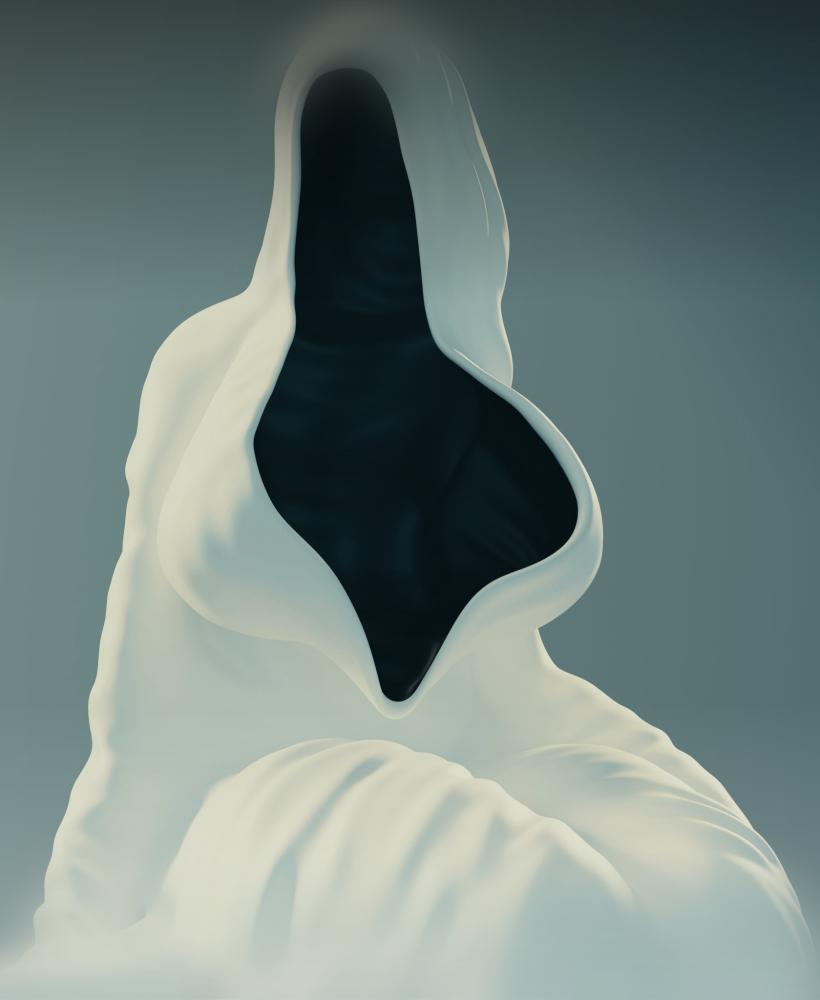 Ghost has Booba 3d model