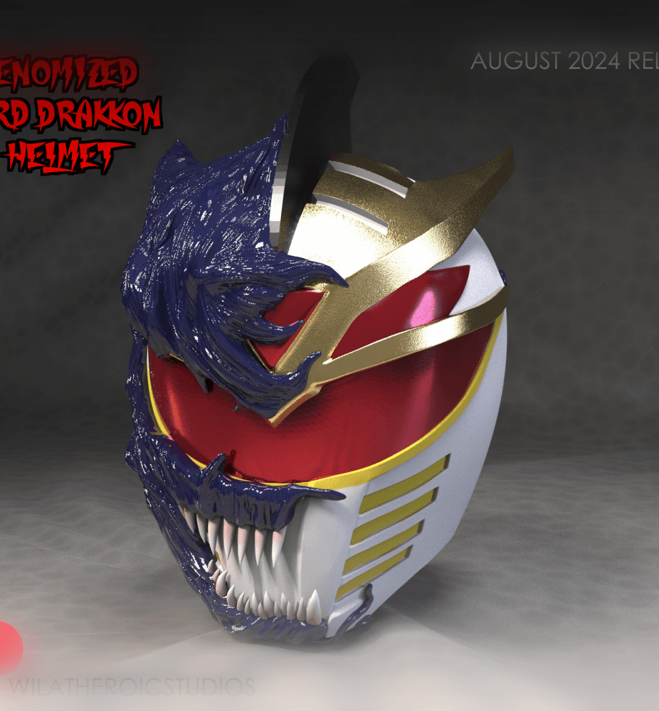 Venomized Drakkon Helmet 3d model