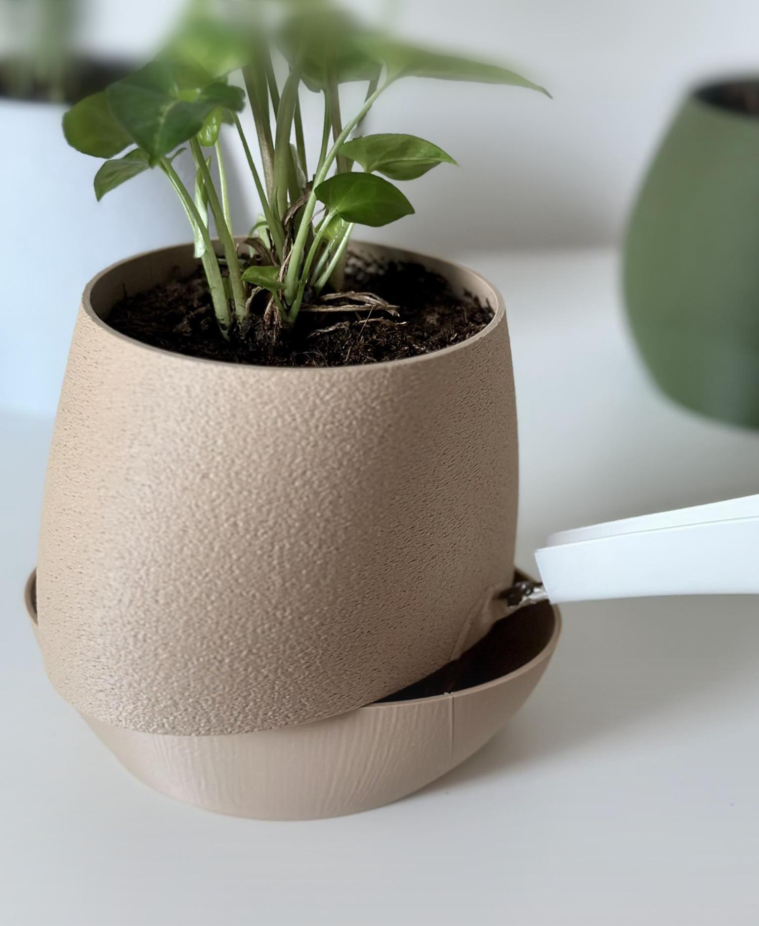 KAPKA self watering planter 3d model